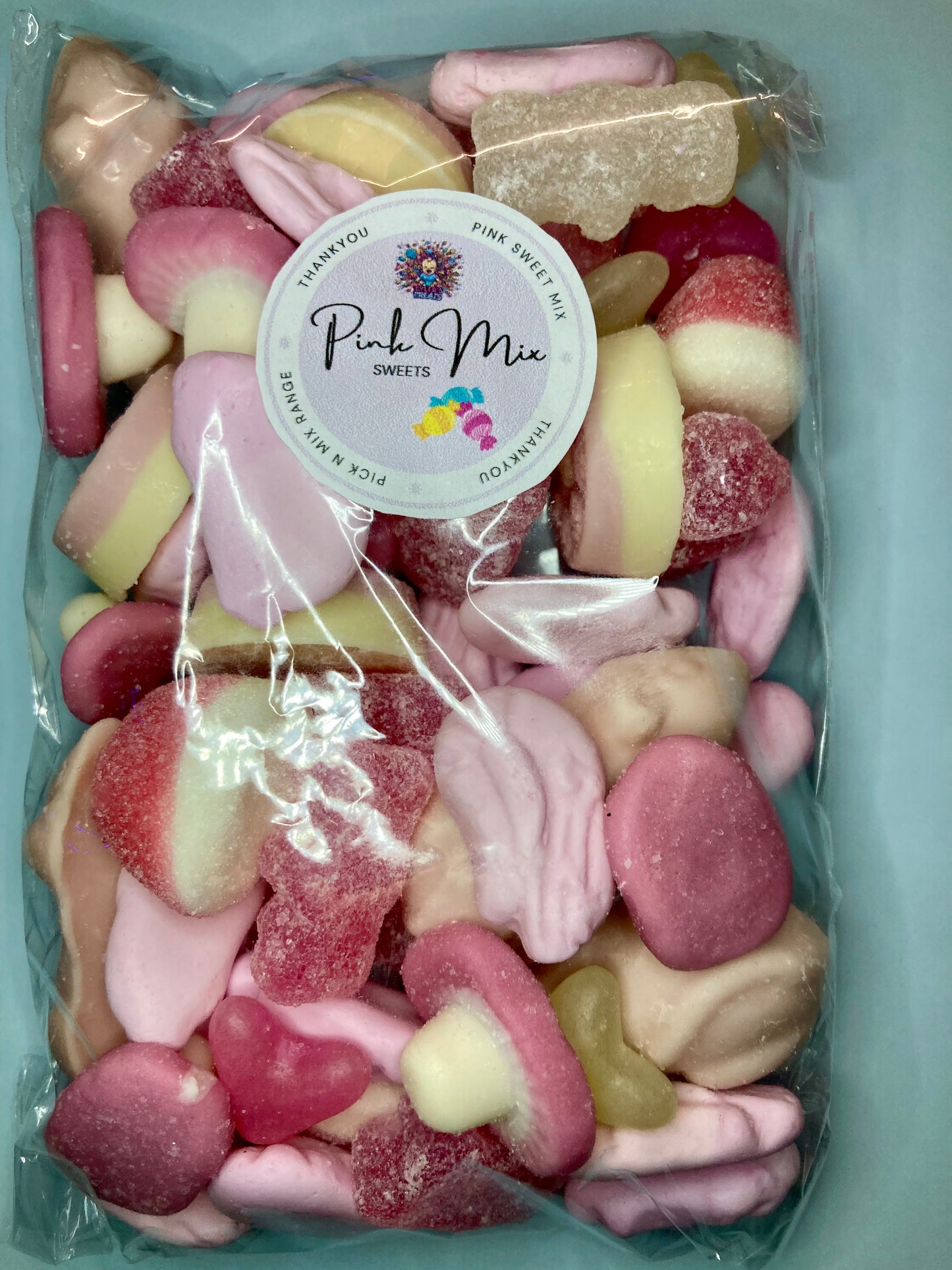 π Pink Mix β 300g of Fizzy, Jelly & Chocolate Perfection! π¬π«