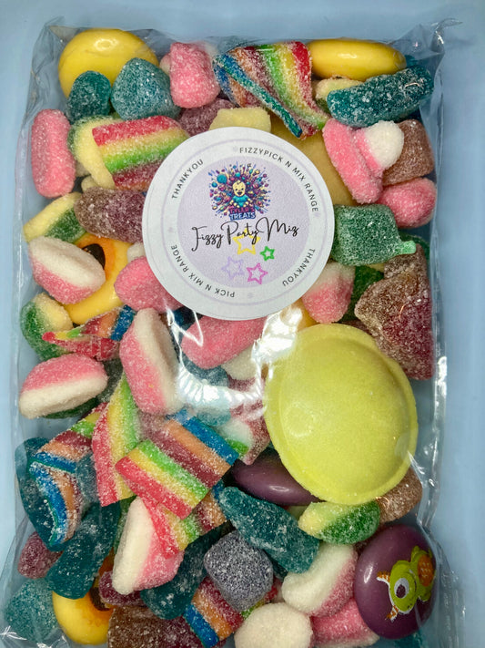 🎉 Fizzy Party Mix – 250g of Tangy, Sugary Madness! 🍋💥