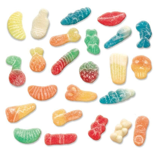 🍬 Sugar-Covered Jelly Sweets Mix – 250g of Pure, Sweet Bliss! 🍭✨